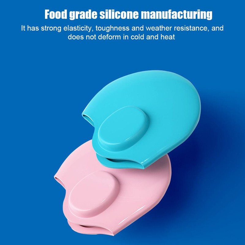 Silicone Swimming Hat with 3D Ear Protection Hat for Men