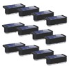 Peasur Solar Fence Lights Outdoor, 12 Pack Step Light Solar