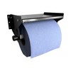TR Home Solutions TR Home Solutions Blue Roll Holder Wall-Mounted
