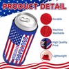 12 Pcs 4th of July 250th Anniversary USA Flag Can