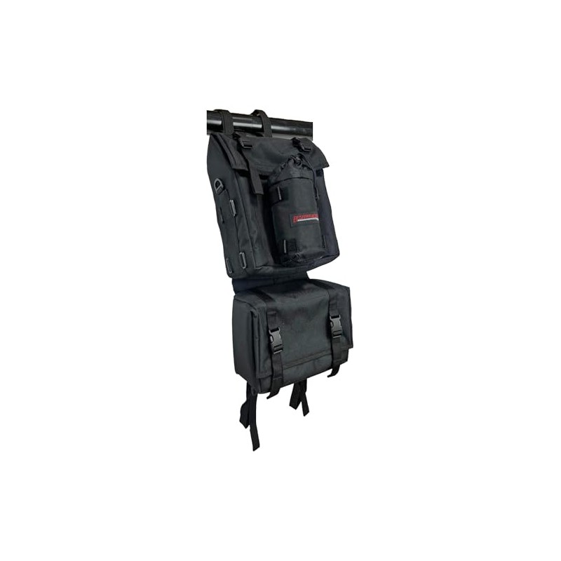 Bushwhacker ATV Fender Bag Black – Cargo Storage Pack for