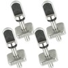 SZCXDKJ 4Pcs Surfboards Fin Screw Stainless Steel Fin Bolt Kit