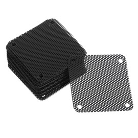 Operitacx 20PCS PVC Dust Filter Covers for Computer Cooling Fans PC Fan Mesh Strainer for Dust Protection Home Chassis and Electronics