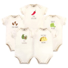 Touched by Nature Unisex Baby Organic Cotton Bodysuits