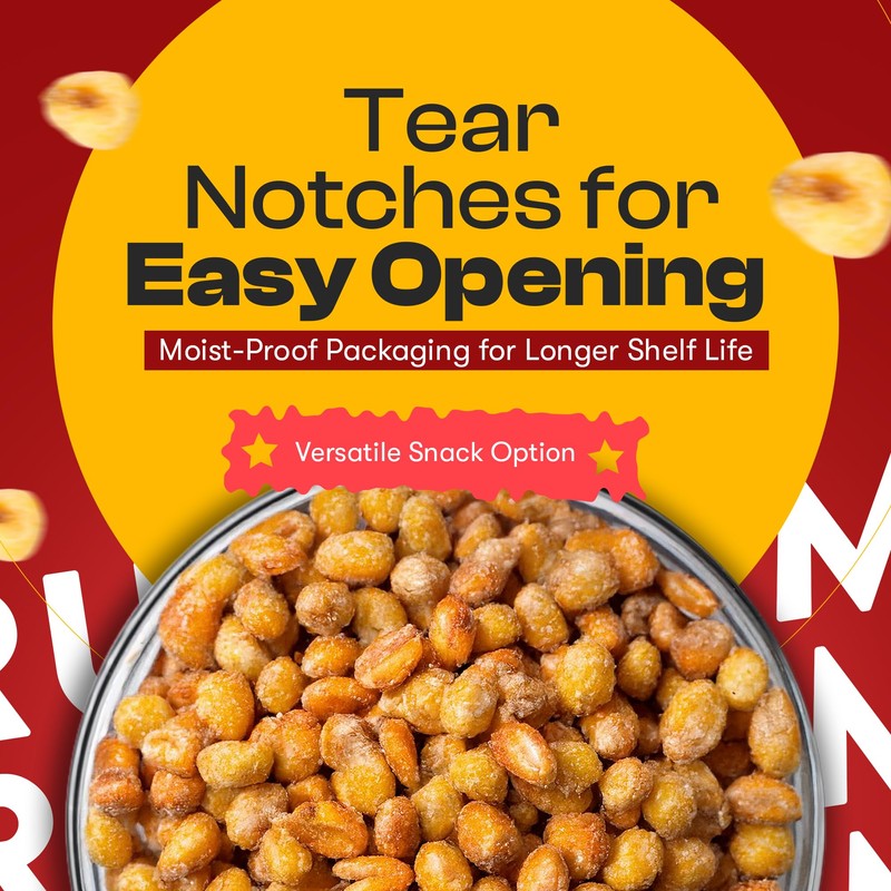 Three Amigos Corn Nuts Suger Free, 100% Vagan, Peanut Free