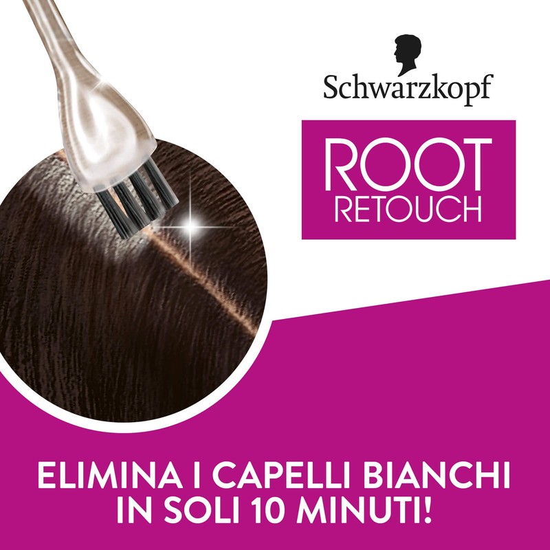 Ritocco Ricrescita Permanente Haarfarbe, dunkles Kastanienbraun