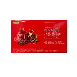 Premium Beauty Pomegranate Collagen 525g 1 Pack (21 Packets) / 프리미엄 미녀의 석류 콜라겐 525g 1개 (21포)