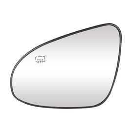 Left Driver Side Heated Mirror for Toyota Corolla 2014 2015 2016 2017 2018 2019, Replace for FR3Z17K707T, Exterior Mirror Glass