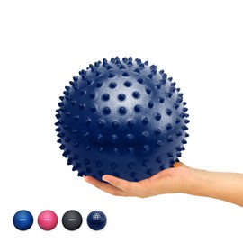 URBNFit Pilates Ball - Small Exercise Balls for Yoga, Barre & Physical Therapy – 9 Inch Core Ball for Stretching, Toning & Fitness w/Bonus Workout Guide