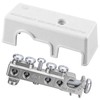 GB5-1 4-1/2 Inch Intersystem Bonding Bridge with White Plastic Cover