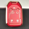 OLLEN 5-Button TPU Key Fob Cover, Fit for GMC Acadia