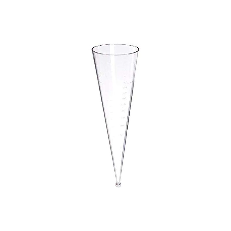BrandTech 388000 Imhoff Sedimentation Cone, SAN, 1000mL Volume