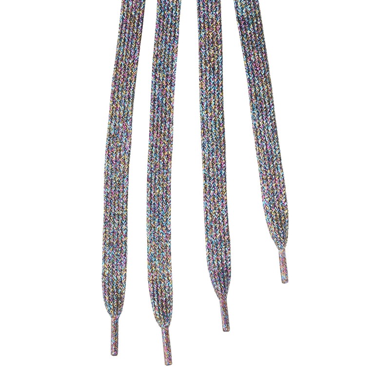 Allegra K Shoelaces, Metallic Flat Laces, Flat Laces, Stylish, Flat,