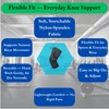Bargain Wells Black Knee Support Brace Sleeve — Sports &