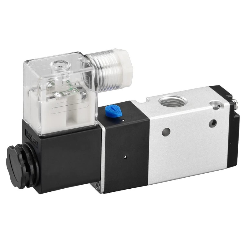 Heschen Electrostatic Solenoid Valve, 3V210-08, 24VDC, 4.8W PT1/4, 3/2-Way, CE