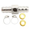 Fuel Line T Fitting Adapter 304 Stainless Steel Pressure Gauge