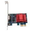 PCIE Ethernet Adapter Card 1000Mbps Stable Transmission Gigabit Network Card