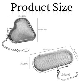 Set of 2 tea infusers, spices, for cooking spice bags, tea, for spice strainer, spice bags, cooking, spice ball filling egg, large herb bag, strainer made of bag, spices, herb bag, tea strainer