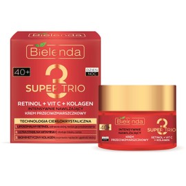Bielenda Super Trio Retinol + Vit C + Collagen Intensively Moisturizing 40+ Cream 50ml