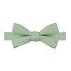 BELLUNO Solid Bow Tie Pre-Tied for Men and Boys, Cotton