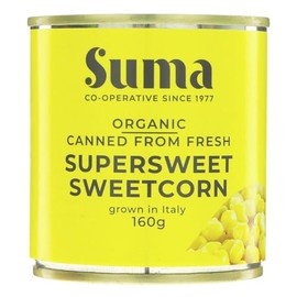 Suma Organic Supersweet Sweetcorn 160 g