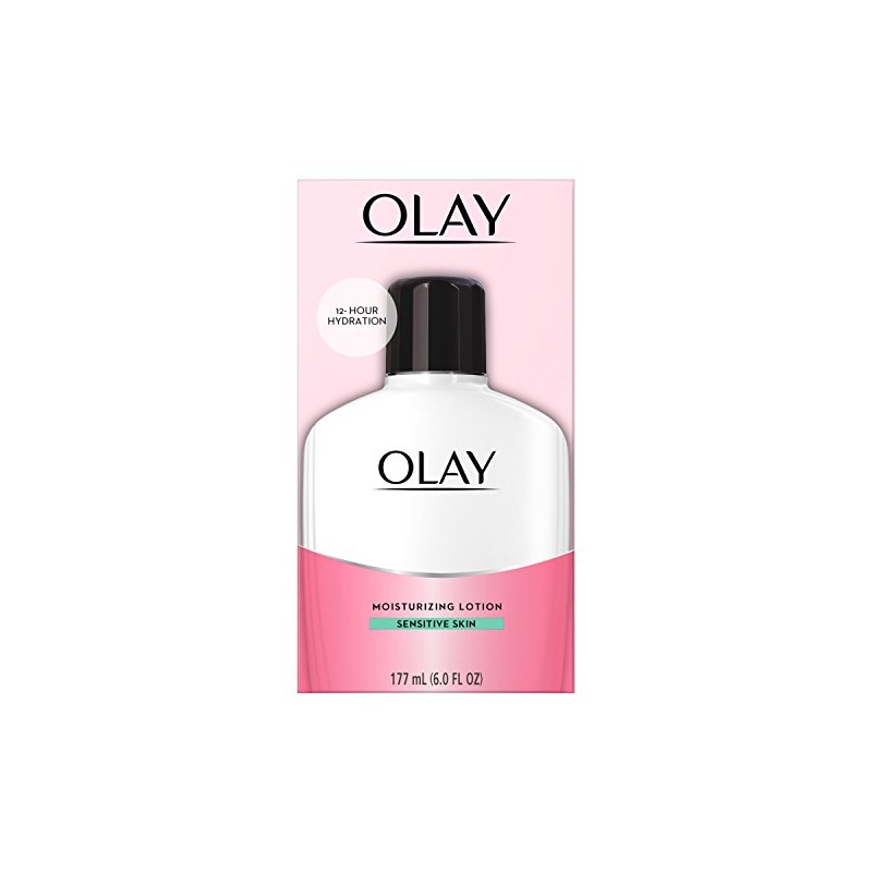 Olay Moisturizing Lotion, Sensitive, 6 Oz