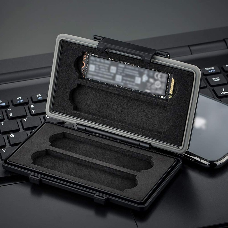 4 ranuras M.2 2280 SSD - Funda protectora para PC