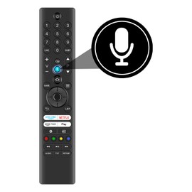 VINABTY Replacement Voice Remote Control Fit For Finlux/Toshiba RC45198 24WF2F53DB 32WF2F53DB 43LF2F53DB 43UF3F53DB 55UF3F53DB 65UF3F53DB 50UF3F53DB 65QF5D53DB 50QF5D53DB 43QF5D53DB 70QF5D53DB