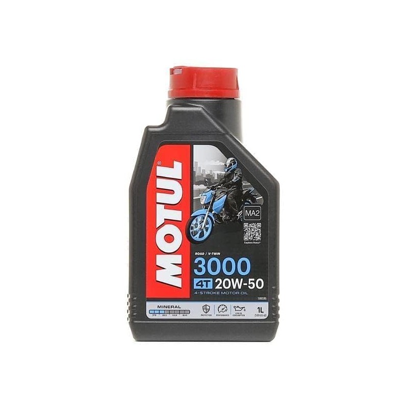 Motul 3000 4T Oil - 20W50-1L.