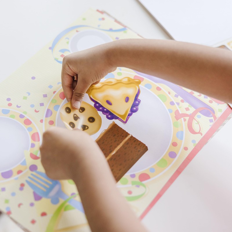 Melissa & Doug Sticker Pad - Make-a-Meal, 225+ Food Stickers