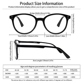 SIGVAN Progressive Multifocus Reading Glasses Blue Light Blocking Women Men Computer Eyeglasses Spring Hinge Readers (3 Mix, 2.0)