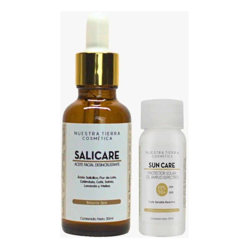 Aceite Facial Desincrustante Saca Comedones Nuestra Tierra Todo Tipo De