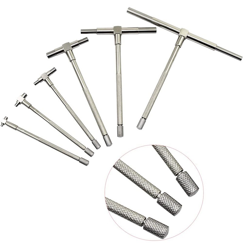 ANCLLO 6-Pack Precision Telescopic Gauge, 8-150 mm Internal T Bore