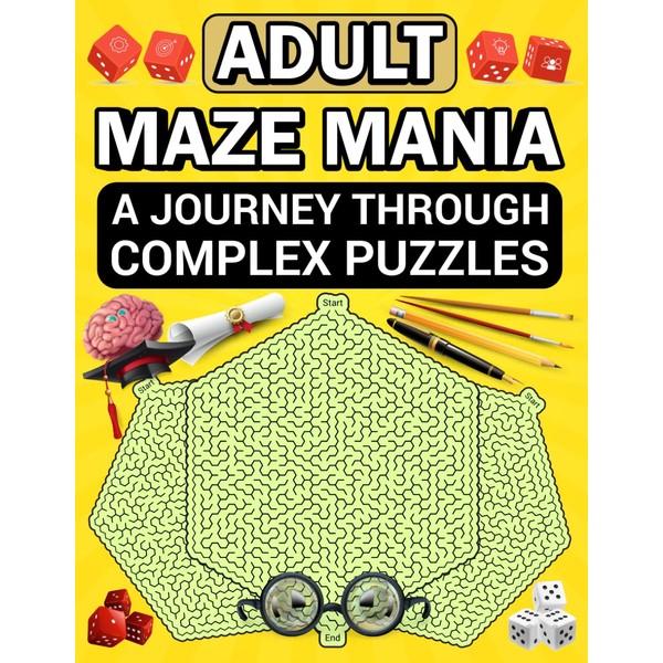 Adult Maze Mania: A Journey through complex puzzles