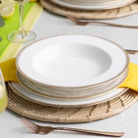 Noritake Haku Set of 4 Soups, 8-1/2", 12 oz.