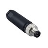 Lonlonty M8 3-Pin Male Circular Connector Sensor 8 mm Aviation