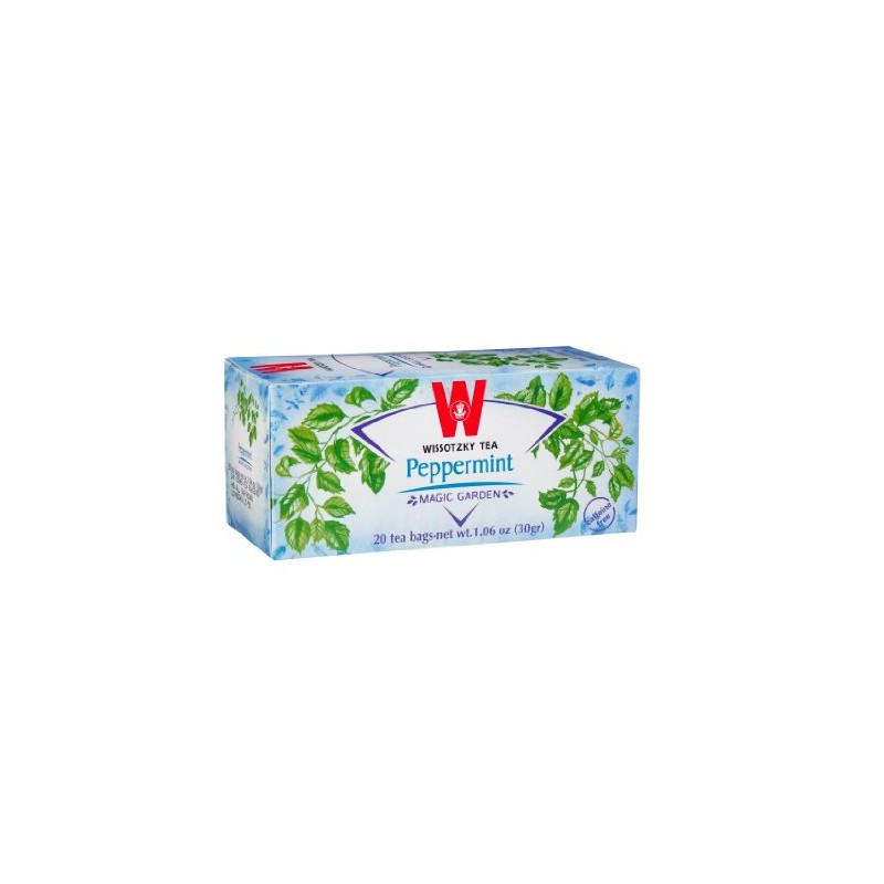Wissotzky Herbal Tea (Peppermint, 6 Pack)