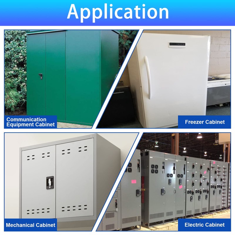 Bonsicoky 2 Pcs Adjustable Torque Position Control Hinges, E6-10-301-20 Door