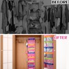 Woanger 2 Pcs Weekly Hanging Clothes Organizer for Kids 11.8