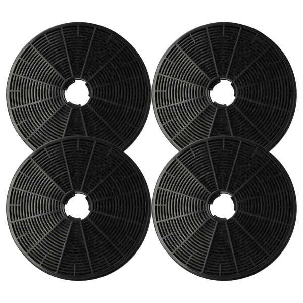 vhbw 4 x Activated Carbon Filters Compatible with Klarstein Skyfall