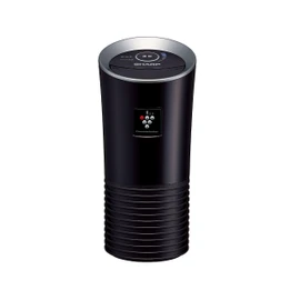 Sharp IG-JC15-B Ion Generator with Plasmacluster 25000, For Automotive Use, Cup Holder Type, Black