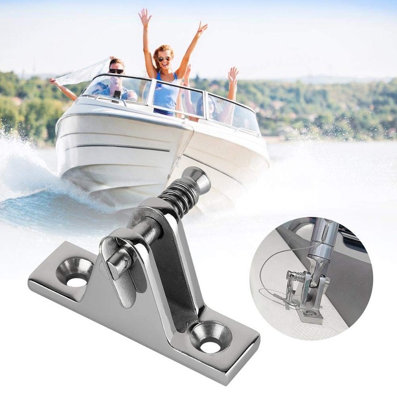 Alomejor 2pcs Quick Release Boat Deck Lover Hinge Anti High