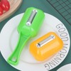 Peeler with Container - Corn Peeler Tool | Multi-Purpose Vegetable