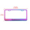 Unbranded 1Pcs UNIVERSAL Mazdaspeed Neo Stainless Steel License Plate Frame