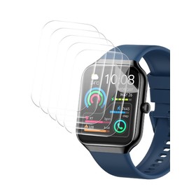BOVUGAC [6 Pack] for Jugeman P99 1.96 inch Screen Protector Anti-blue light, Flexible TPU Film Compatible with P99 Smartwatch,Anti-Scratch Ultra-Thin