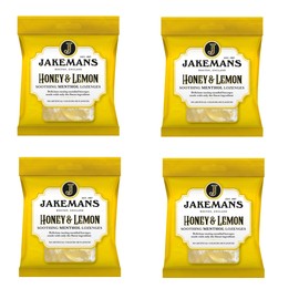 Jakeman's Jakemans Lozenges Honey & Lemon Menthol (Pack of 4)
