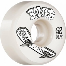 Bones STF Bonesless V1 Standard Skateboard Wheels 103A White 52mm