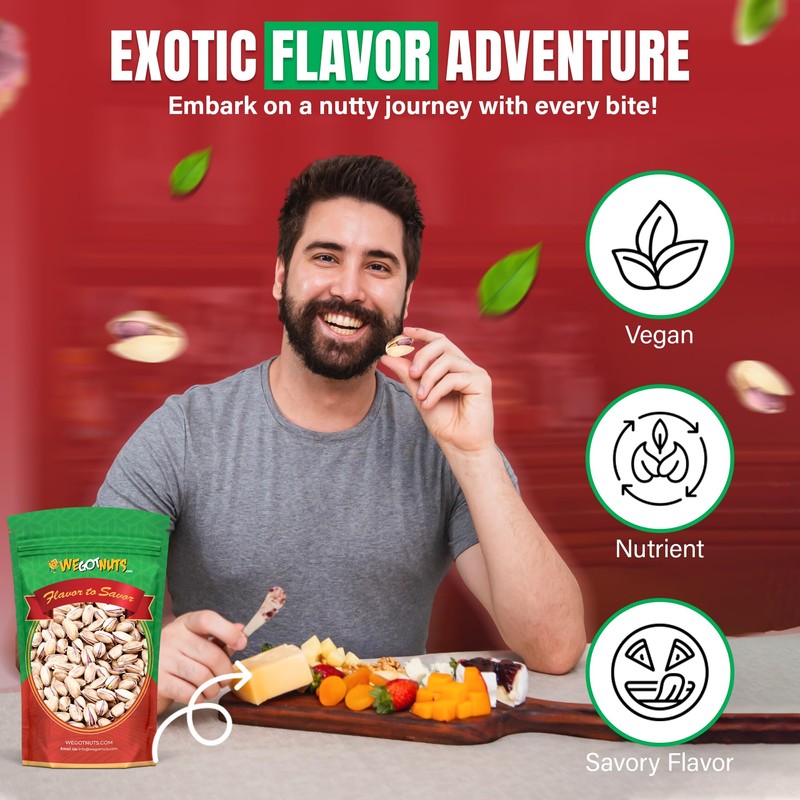 Turkish Antep Pistachios - 2.5 lbs (40oz) Premium Quality Kosher