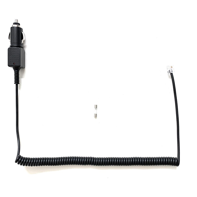 DCPOWER DC Coiled/Curled Power Cord Compatible Replacement for Cobra Elite