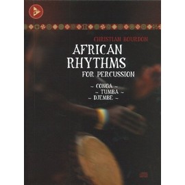 African Rhythms for Percussion - Conga - Tumba - Djembe - Percussion - method with CD - [Language: English] - (ADV 13003)